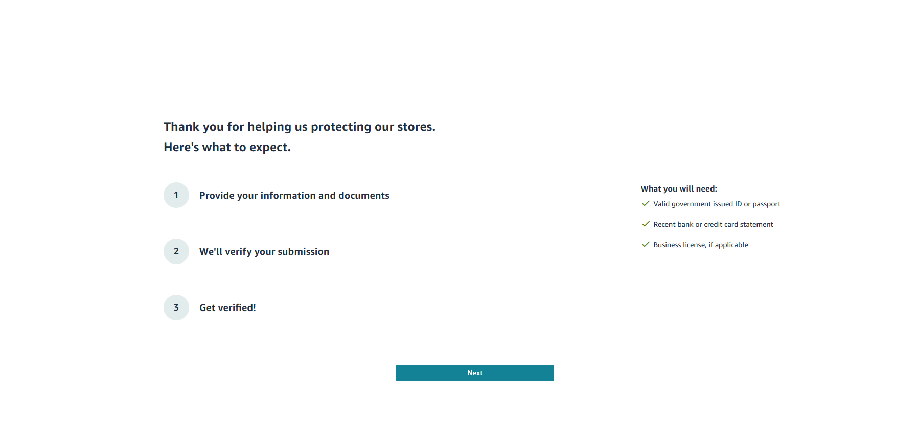 Business license