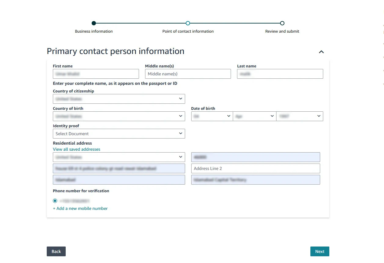 Person Information