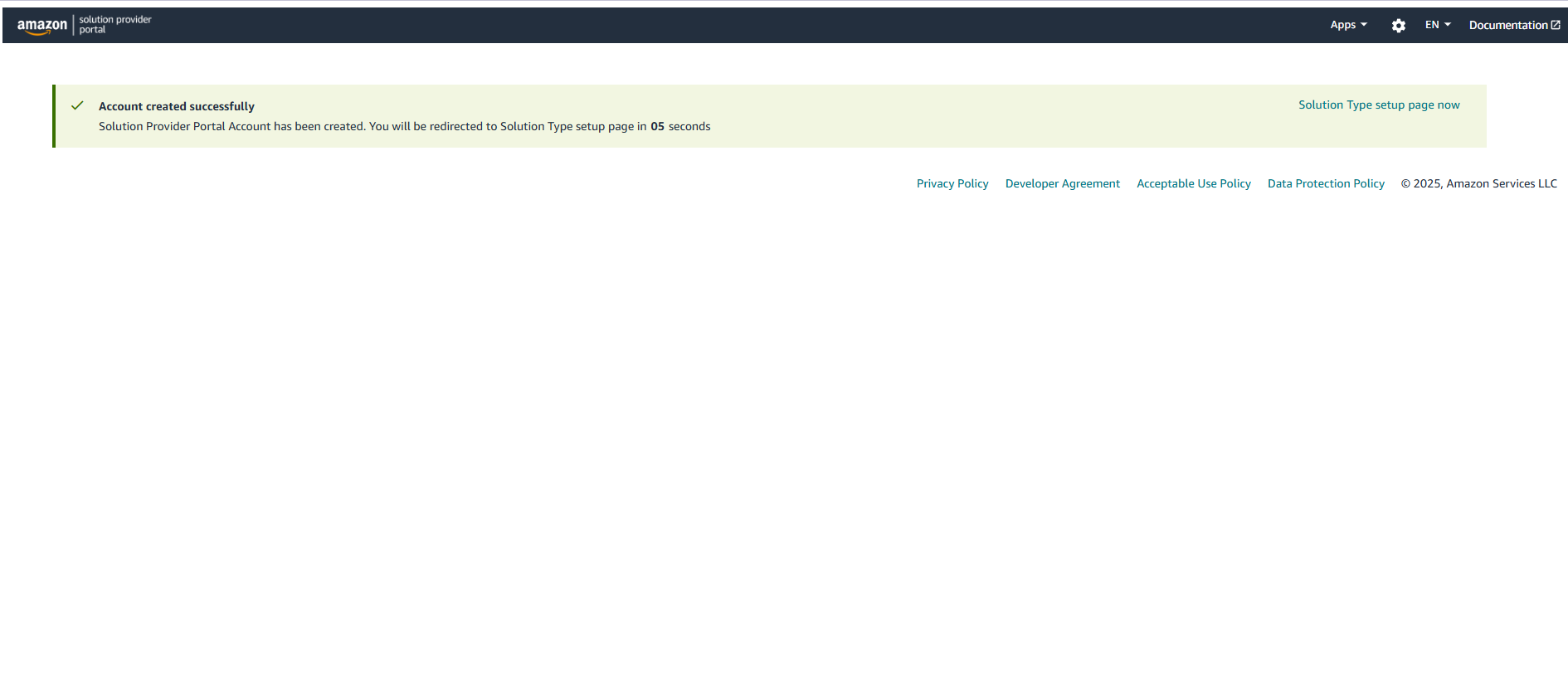 create a new account