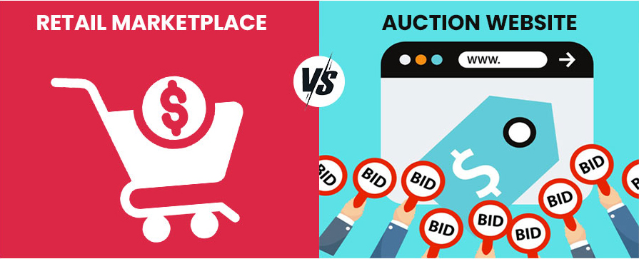 Retail Market Place vs Auction Website