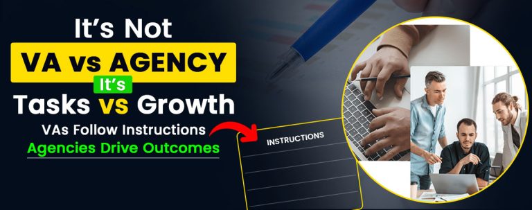 Difference between a virtual assistant and an ecommerce growth agency