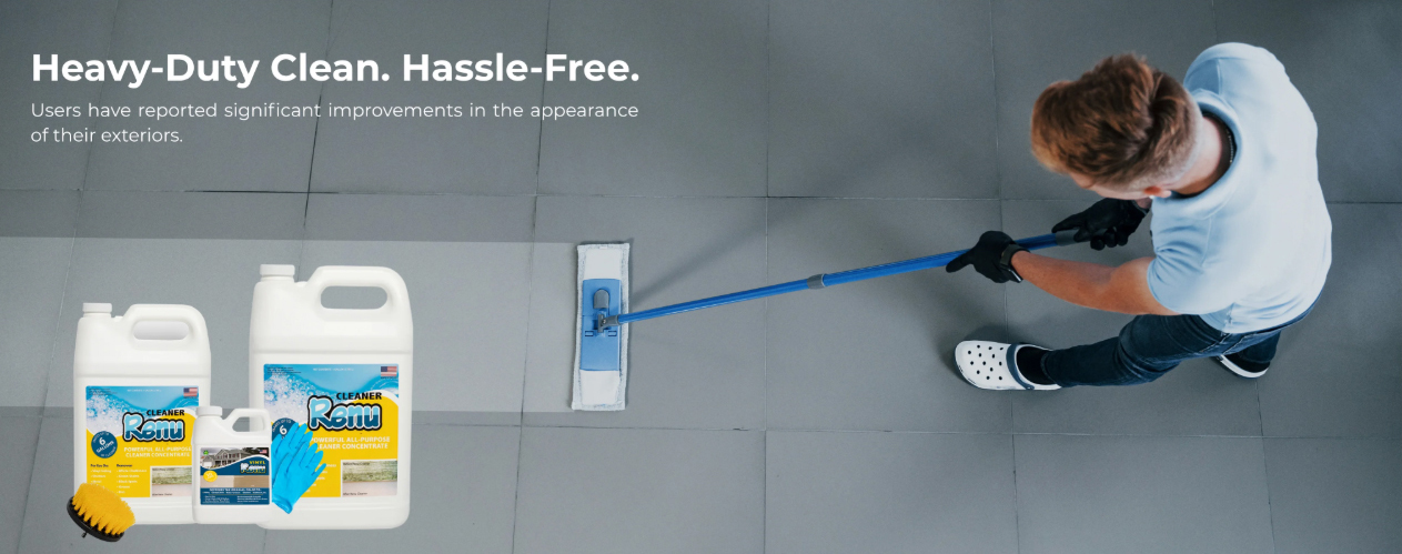 Heavy-Duty Clean. Hassle-Free.