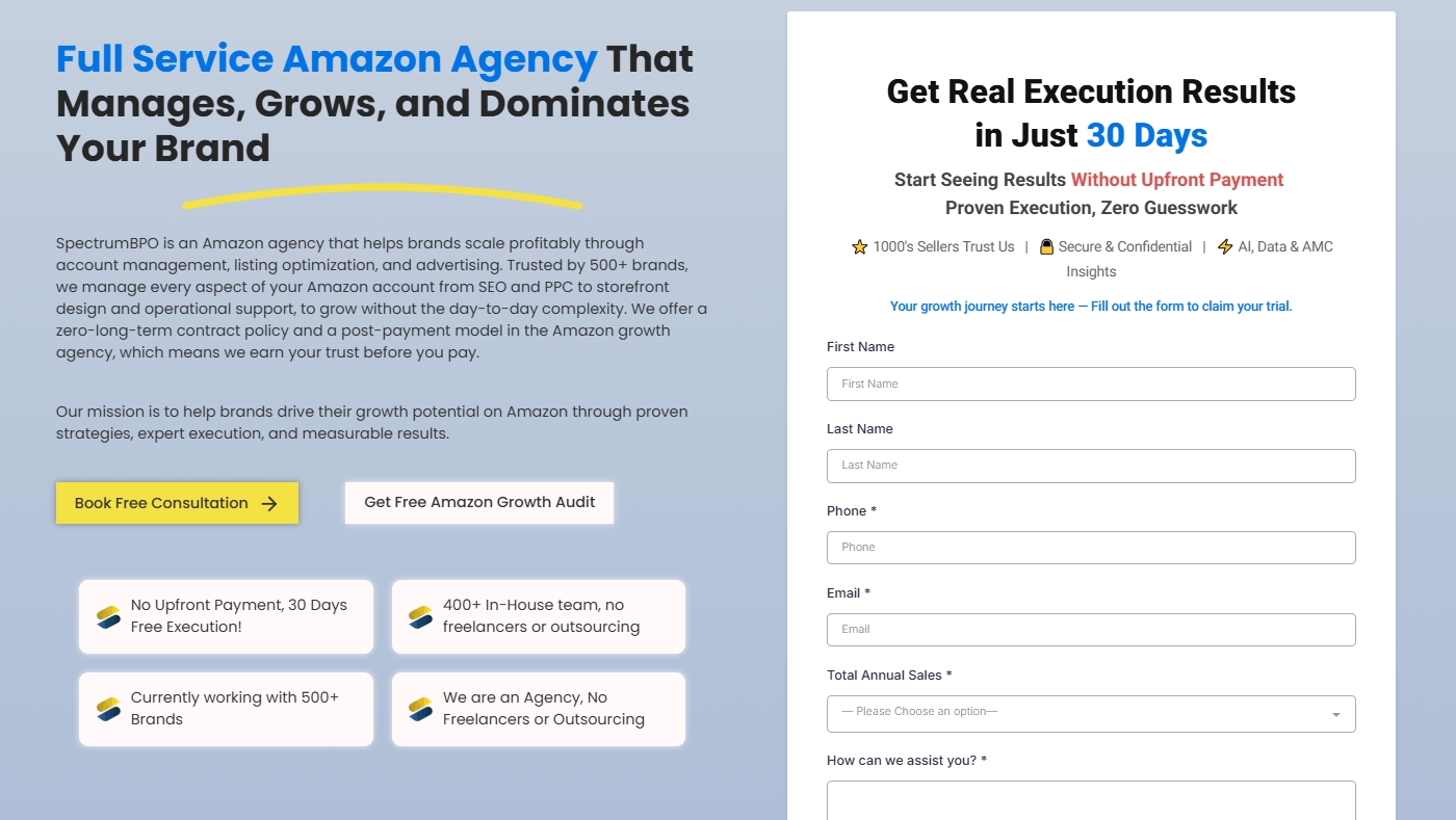 Full Service Amazon Agency That Manages, Grows, and Dominates Your Brand