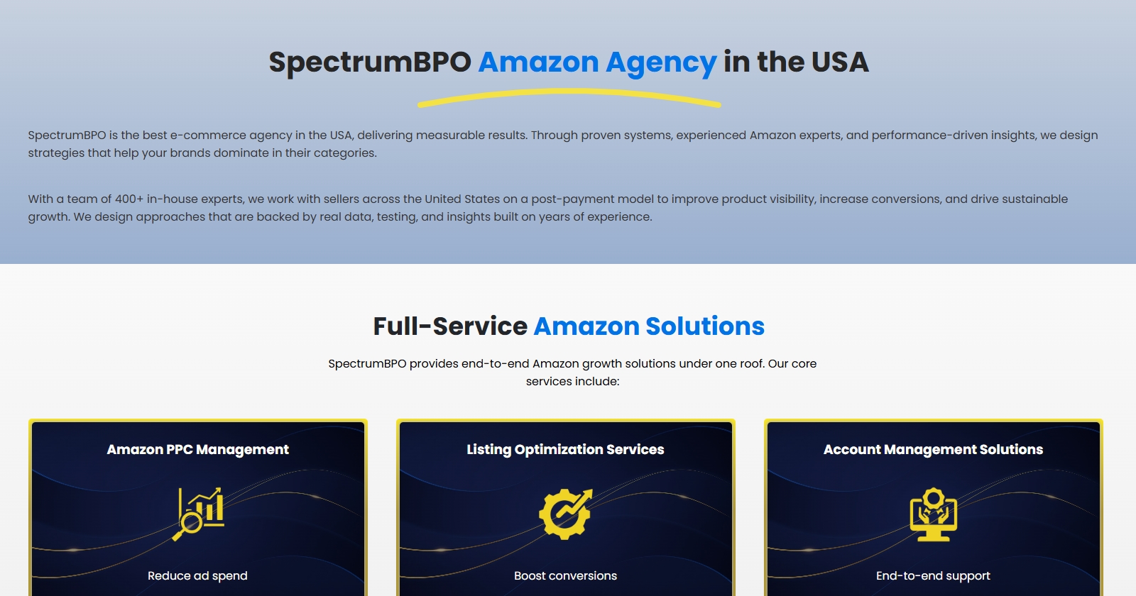 amazon agency in usa