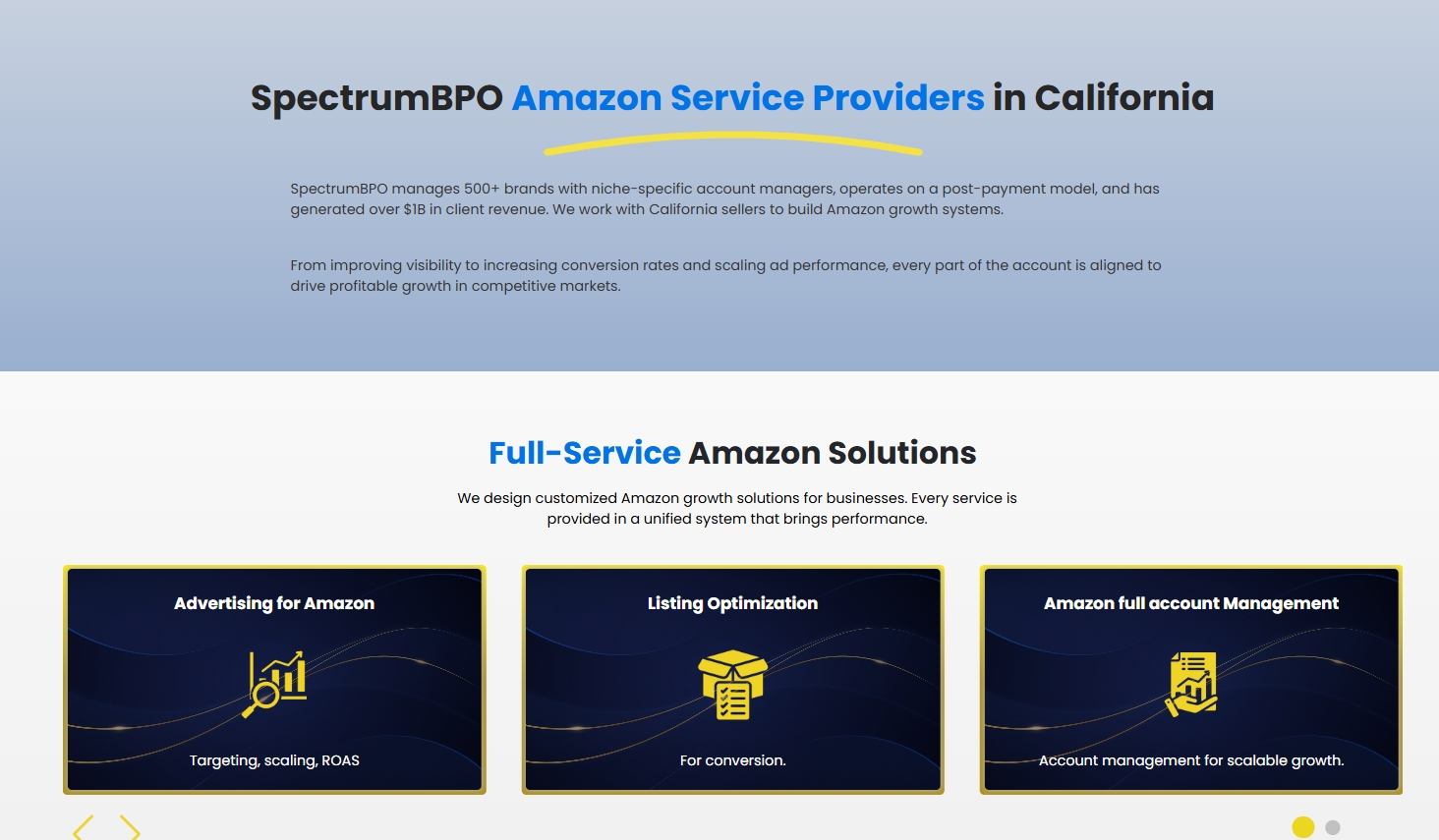 Amazon Service in California