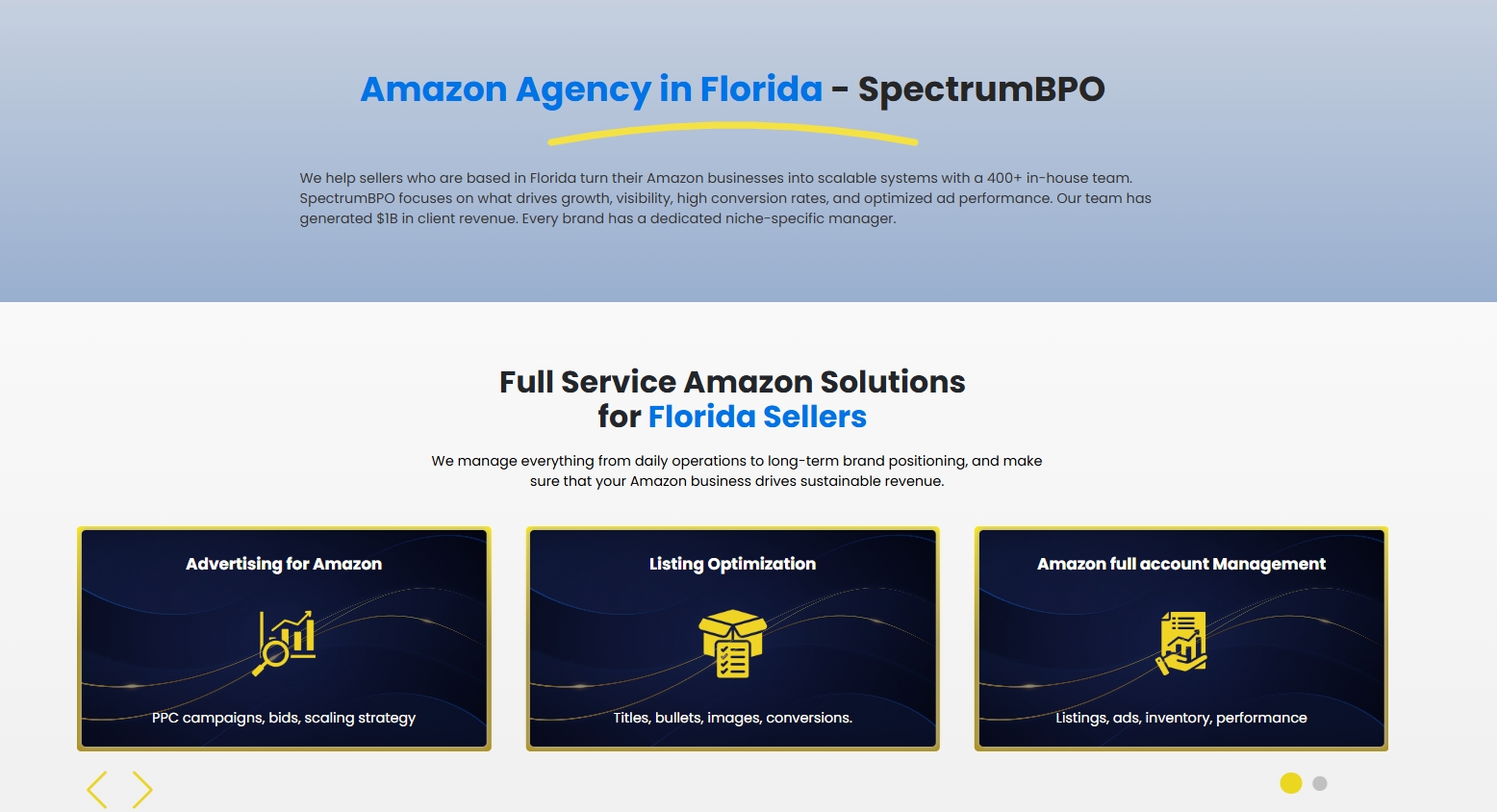 Amazon Service in Florida