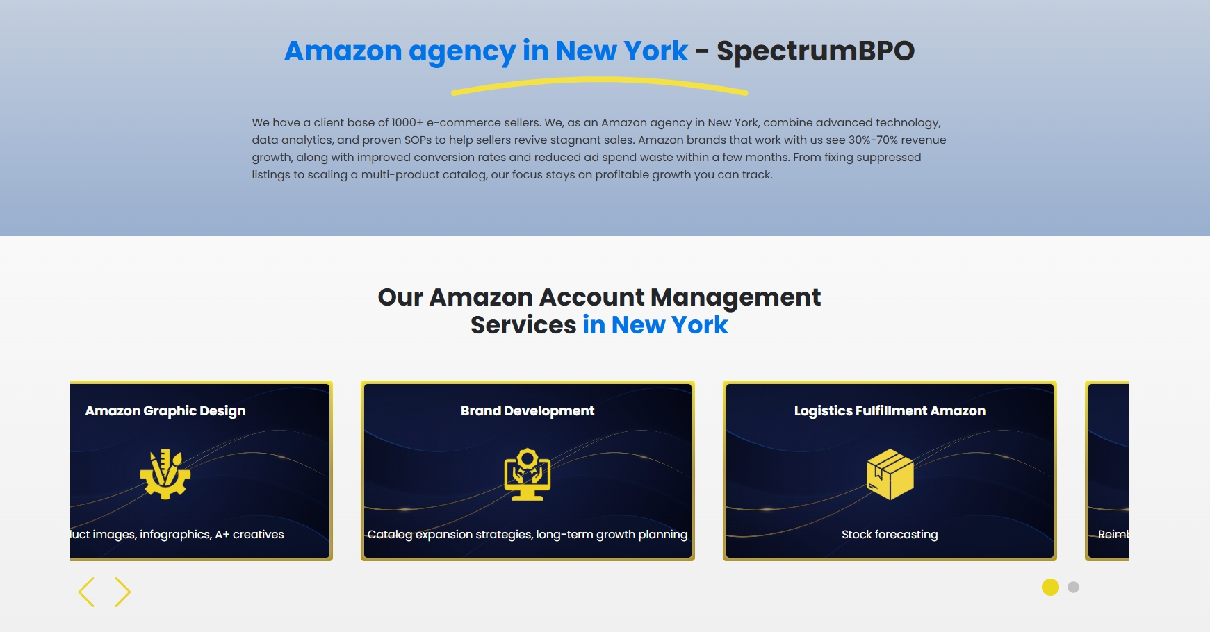 Amazon agency in New York