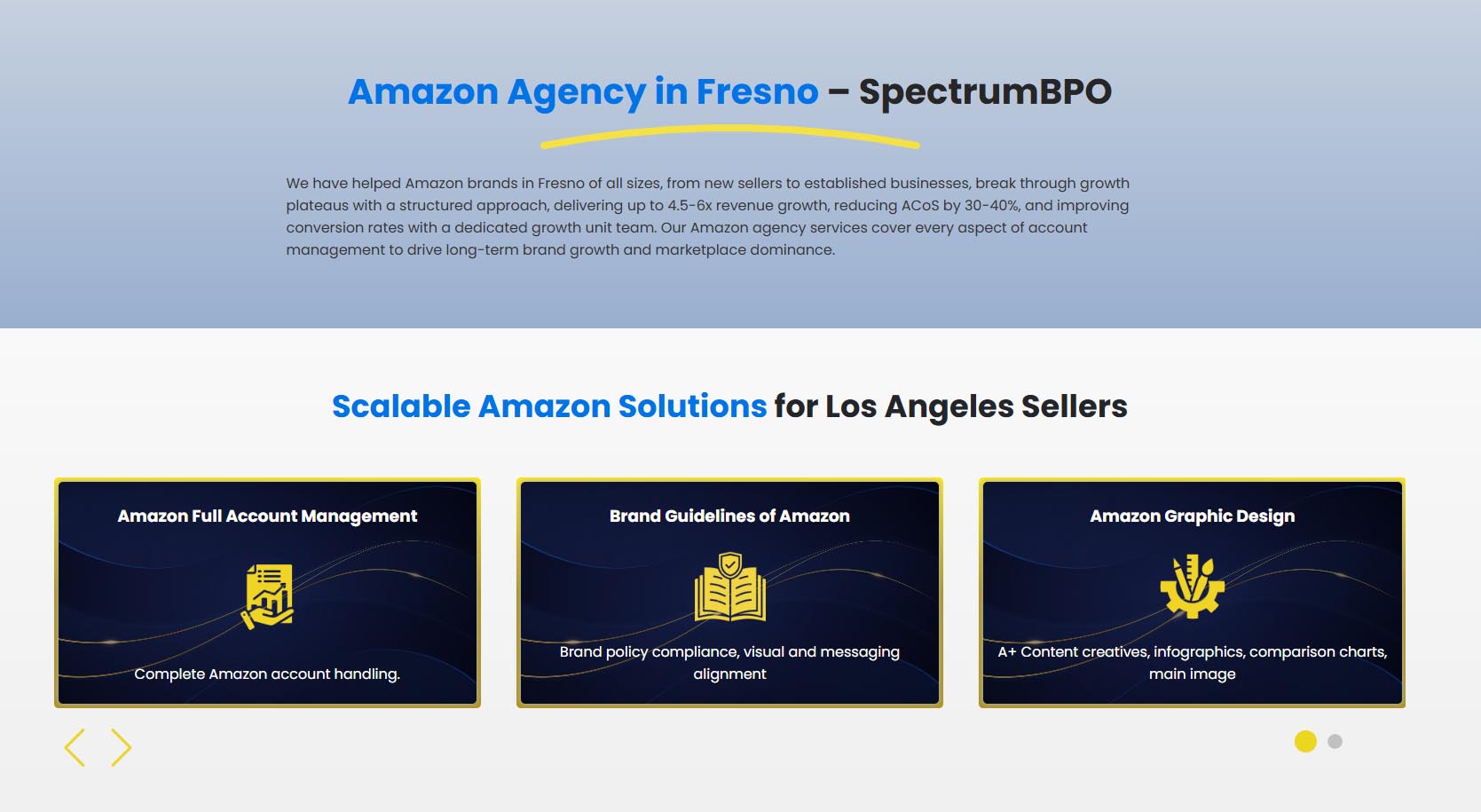 Amazon Agency in Fresno