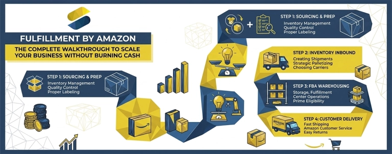 Fulfillment by Amazon The Complete Walkthrough to Scale Your Business Without Burning Cash