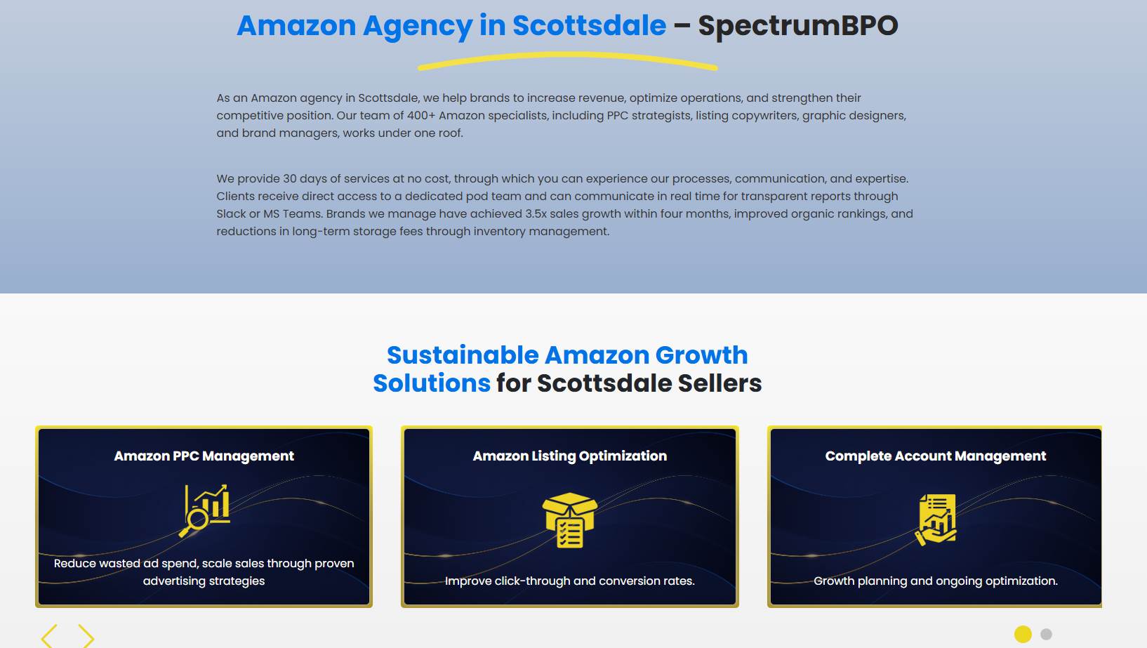 Amazon Agency in Scottsdale