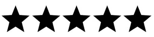 5 star rating icon