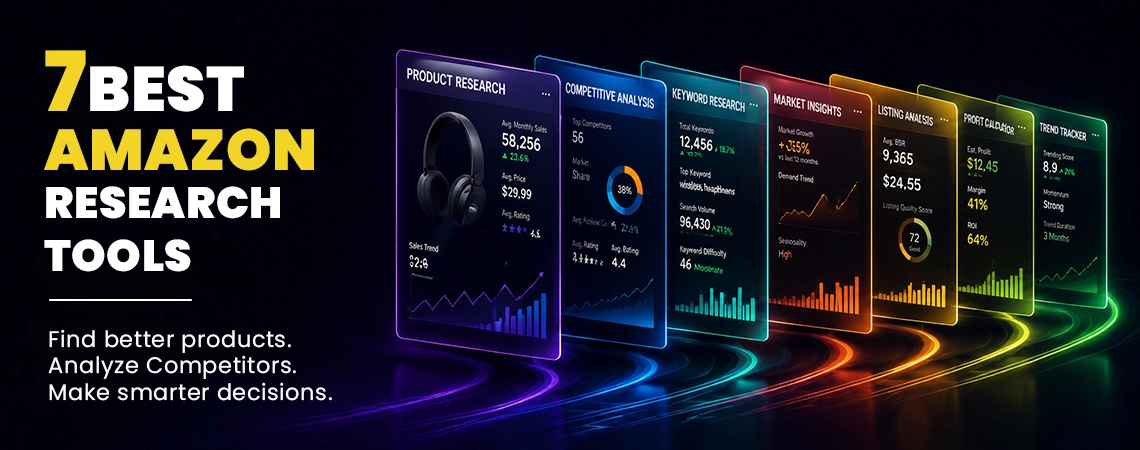 7 Best Amazon Research Tools