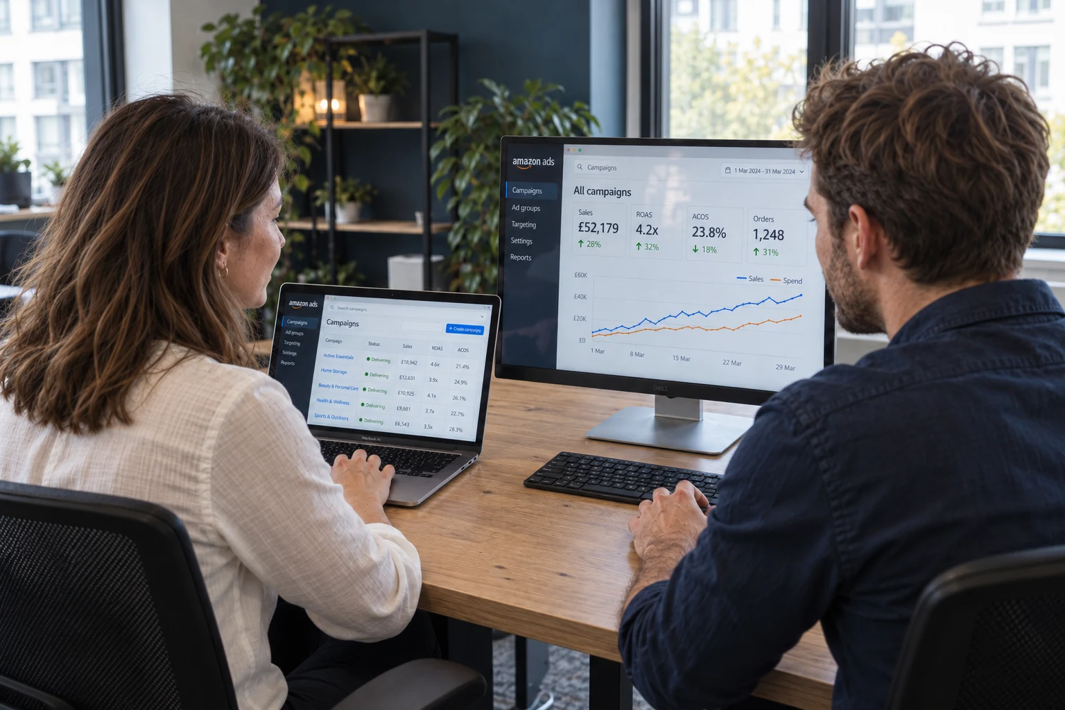 Amazon Account Management Dashboard